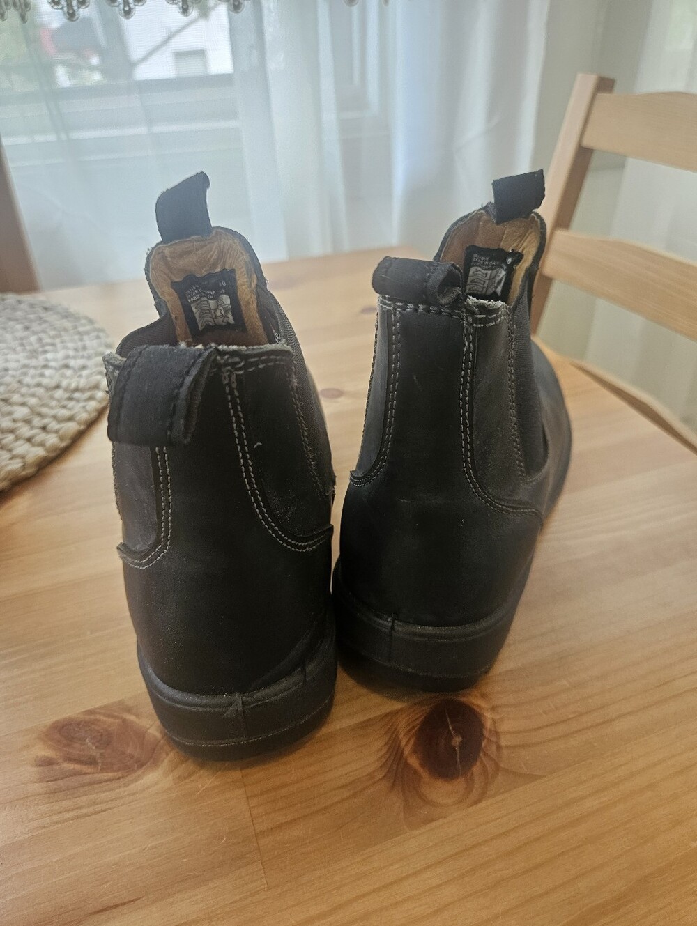 Aquatherm Black Chelsea Work Boot Size 10 - Picture 11 of 11